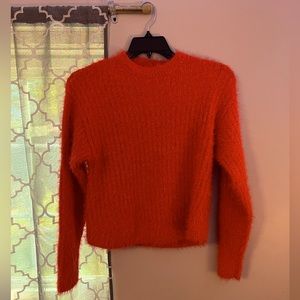 Red spade sweater